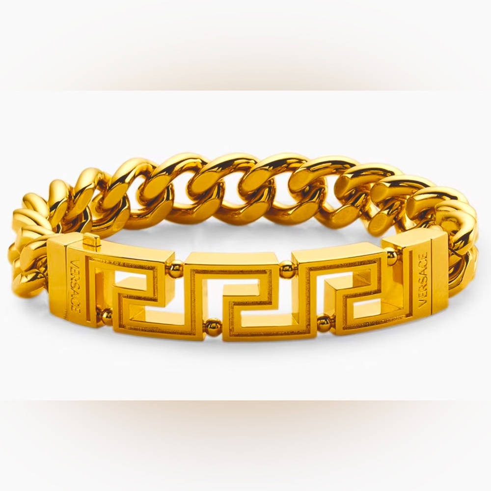 Versace Greca Chain Bracelet Size L